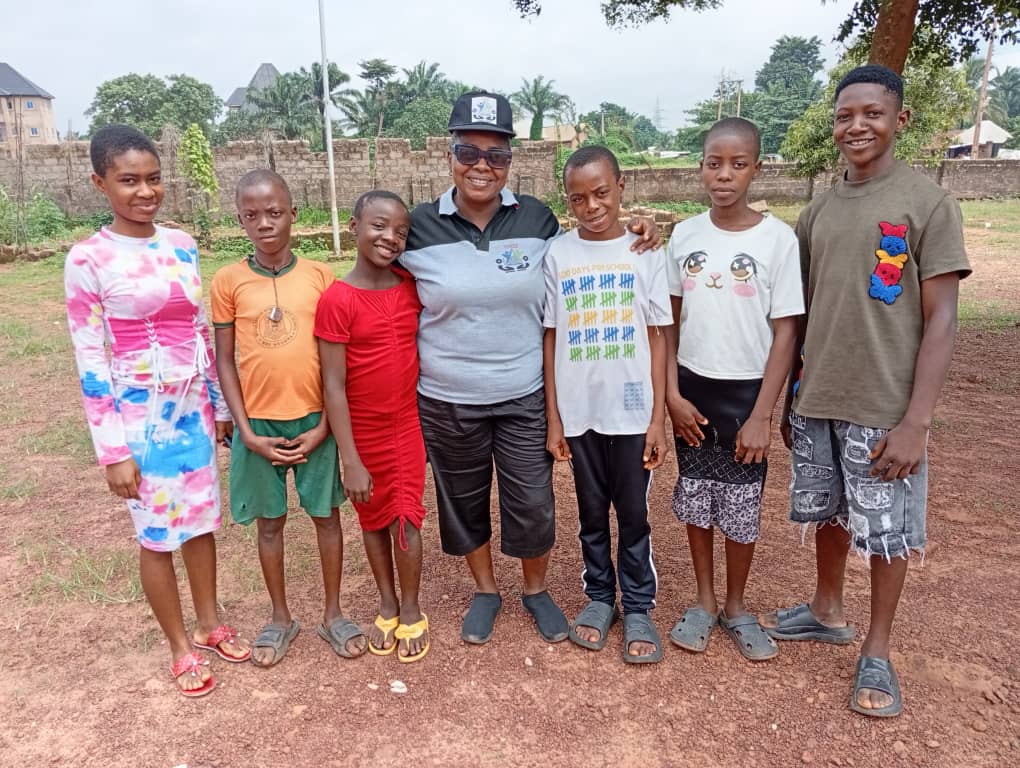 YDASS Representative with Beneficiaries