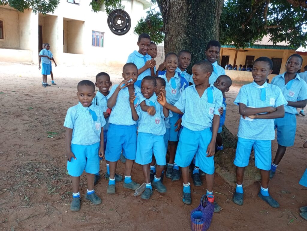 Happy Pupils during the YDASSF School Outreach