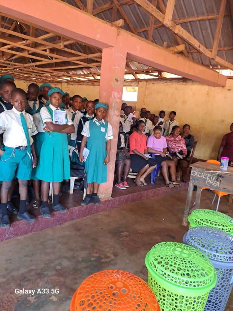 Students of Holy Redeemer Secondary School, Nru-Nsukka