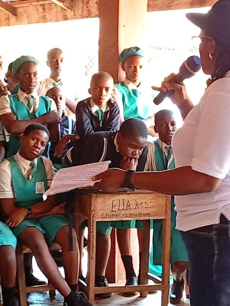Speech at School Outreach Event
