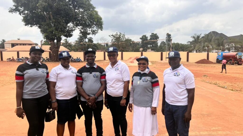 YDASS Foundation Members at D McGlade Secondary School